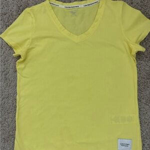 Calvin Klein Performance Bright Yellow Tee